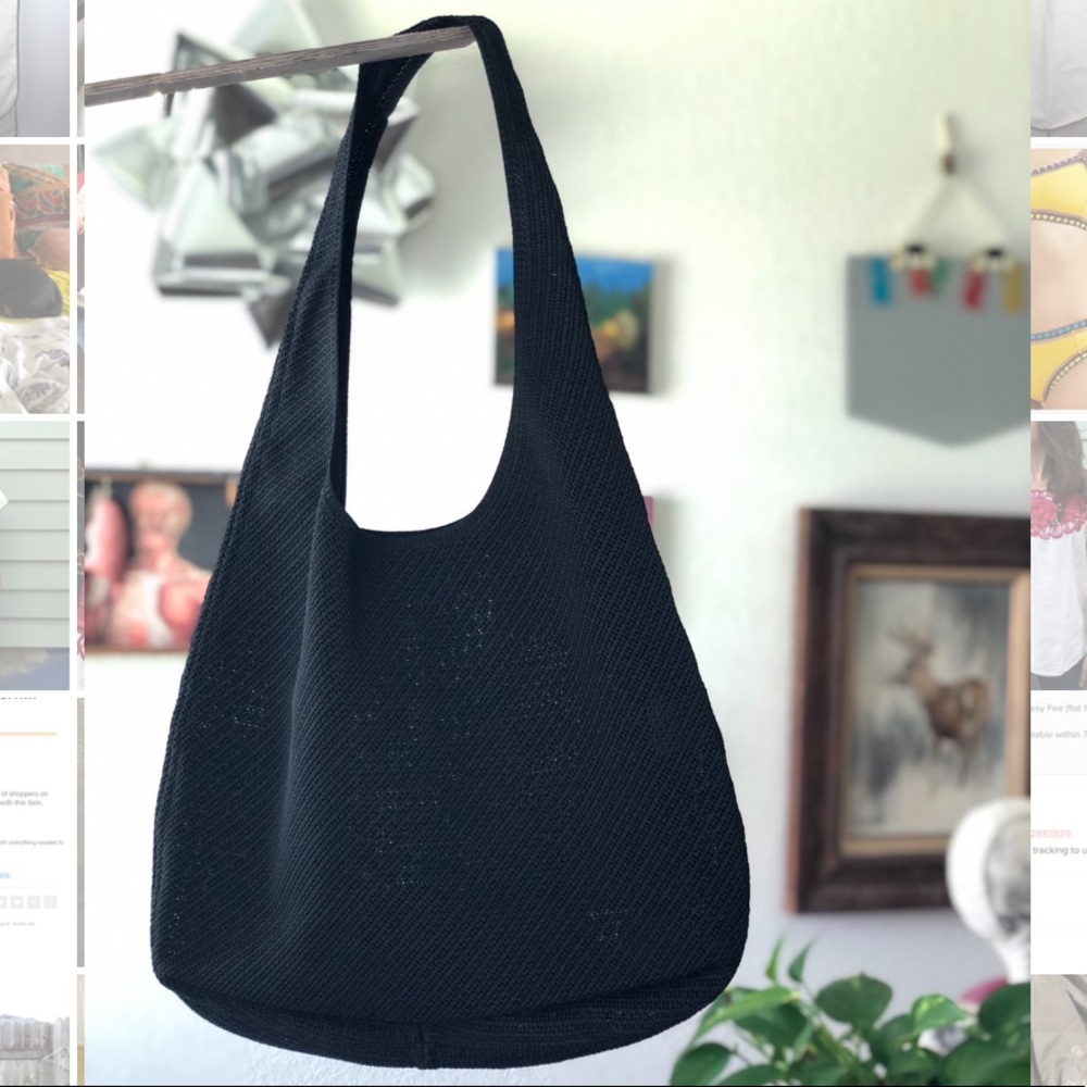 Everlane The Teardrop Tote in ReKnit Knit Bucket B - Picture 5 of 9